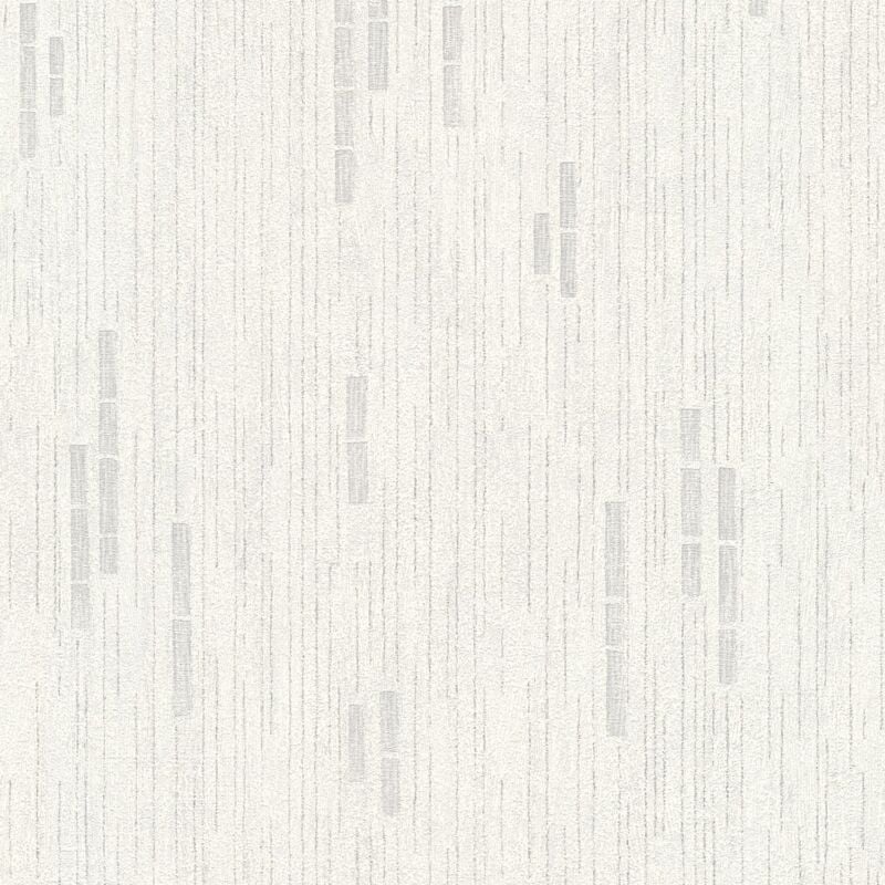 foto del prodotto carta da parati tono su tono profhome 318502 carta da parati tnt strutturata tono su tono opaca grigio 5,33 m2