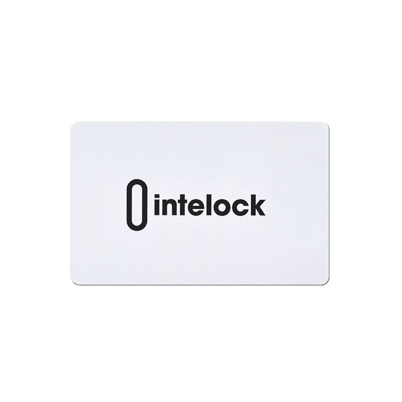 foto del prodotto carta magnetica, scheda con chip per hotel intelock