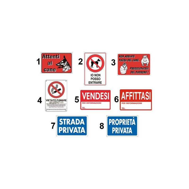foto del prodotto cartelli io non posso entrare a3649