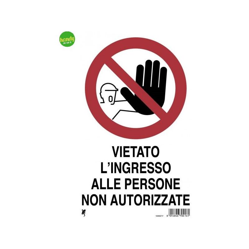 foto del prodotto cartello 3m vietato l accesso alle persone non autorizzate
