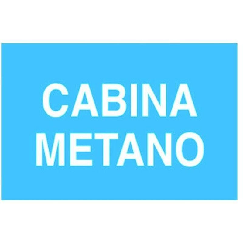 foto del prodotto cartello cabina metano