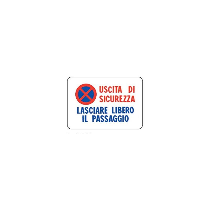 foto del prodotto cartello segnaleticouscita di sicurezza