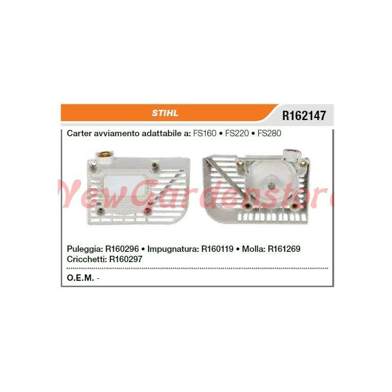 foto del prodotto carter avviamento stihl decespugliatore fs160 220 280 r162147