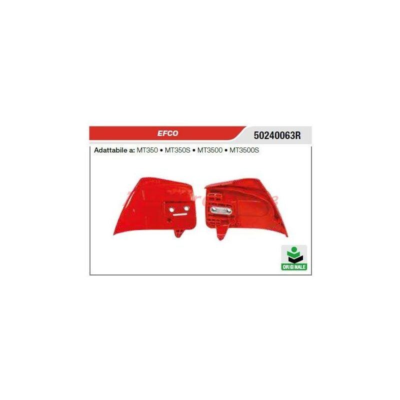 foto del prodotto carter copricatena efco motosega mt350 350s 3500 3500s 50240063r originale