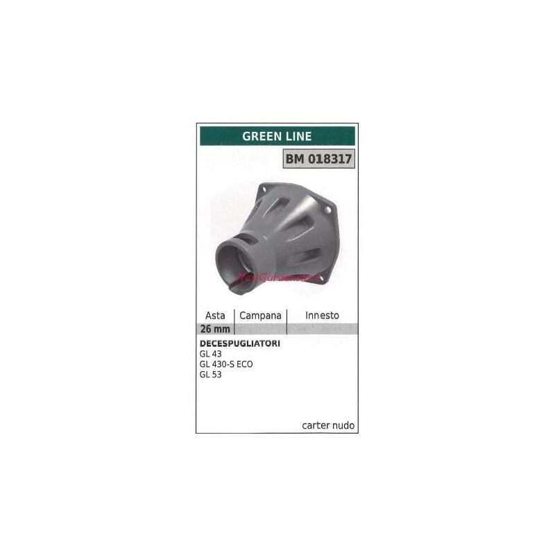 foto del prodotto carter frizione greenline decespugliatore gl 43 430 s eco 018317
