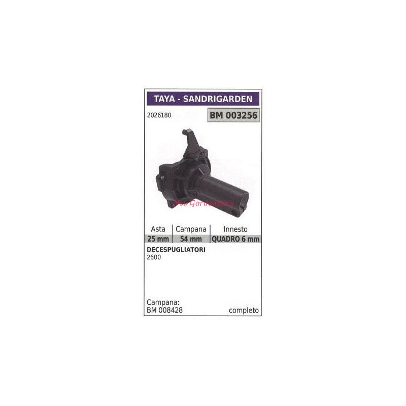 foto del prodotto carter frizione taya decespugliatore 2600 003256