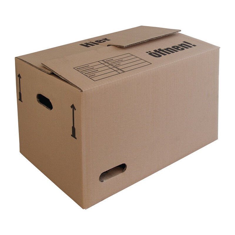foto del prodotto carton de d m nagement carton ondul l501xl351xh336mm double paroi marron par 10 