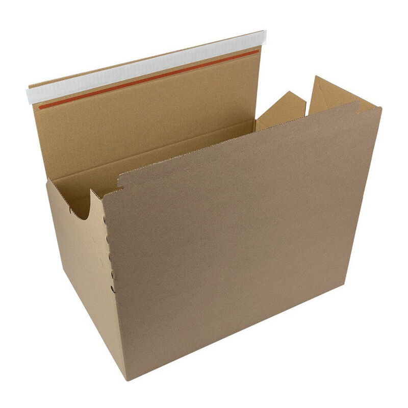 foto del prodotto carton ondul l473xl288xh197mm simple vague marron par 10 