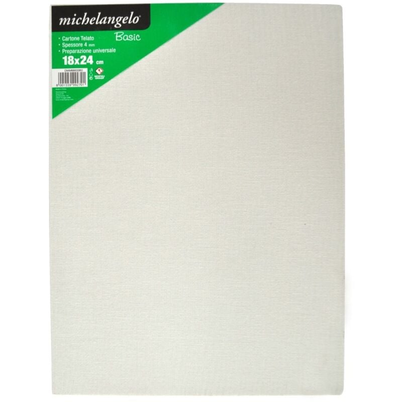 foto del prodotto cartone telato tela pittura pannello 2 pezzi diverse misure nespoli