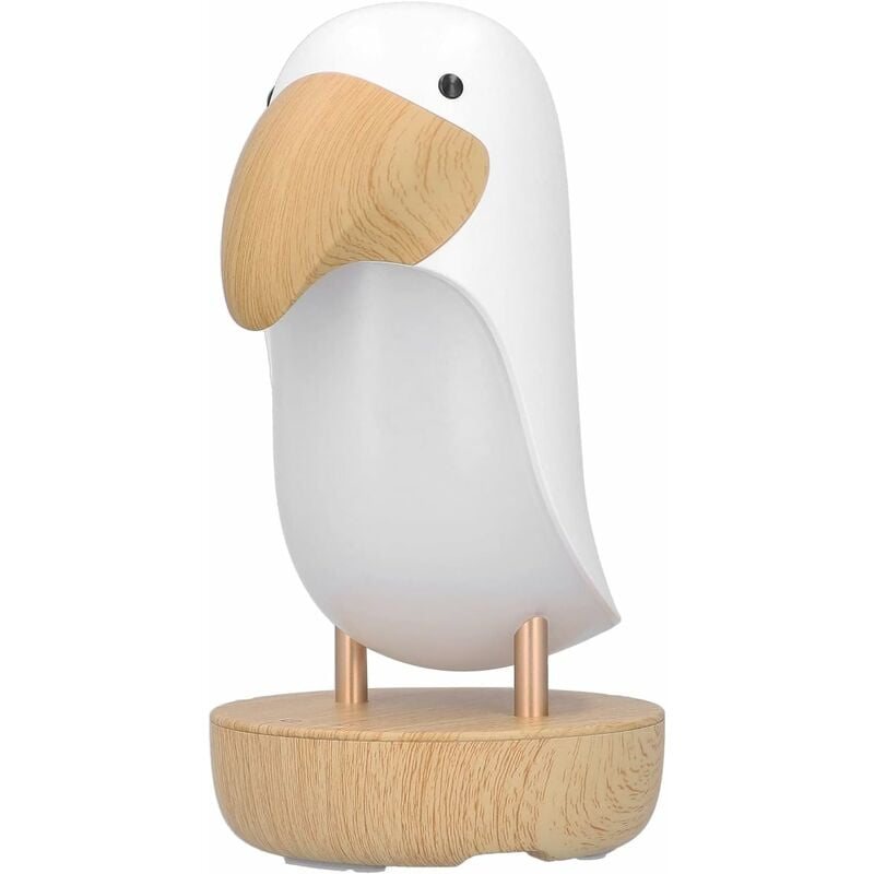 foto del prodotto cartoon night light, lampada da tavolo usb cute baby night light lampada per bambini con luce notturna musicale bluetooth modello bianco, bluetooth 
