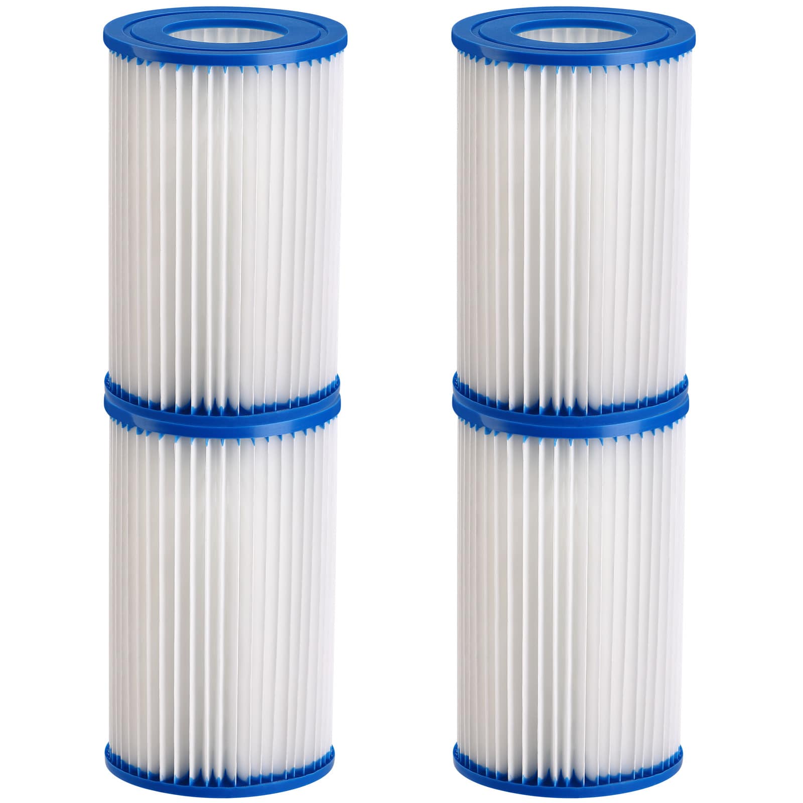 foto del prodotto cartucce filtranti per piscine 4 pz blu 13,8x10,5cm