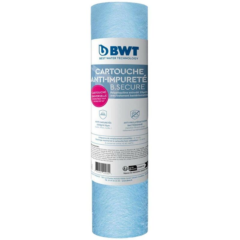 immagine 0 del prodotto cartuccia b.secure 25 m cartuccia antisedimento bwt