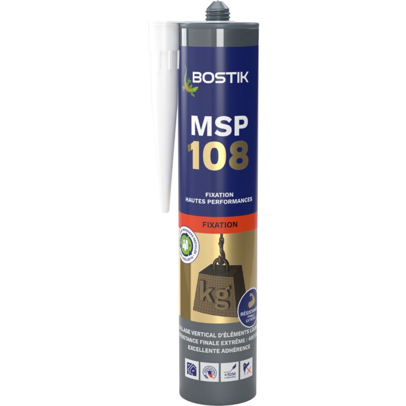 foto del prodotto cartuccia bostik mastice msp108 bianco 290 ml 30133127