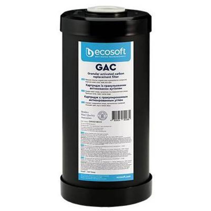 foto del prodotto cartuccia filtrante gac 4,5 ecosoft h. 10