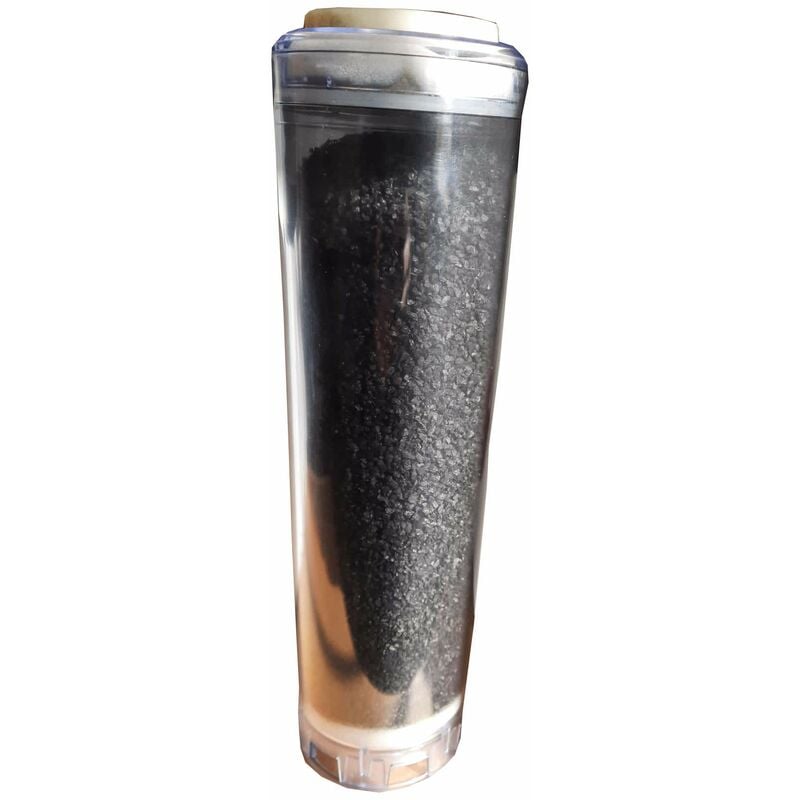 foto del prodotto cartuccia filtrante per filtro acqua a carboni attivi, 1 pezzo da 10 pollici, migliora il sapore dell acqua ed elimina cloro e sostanze indesiderate