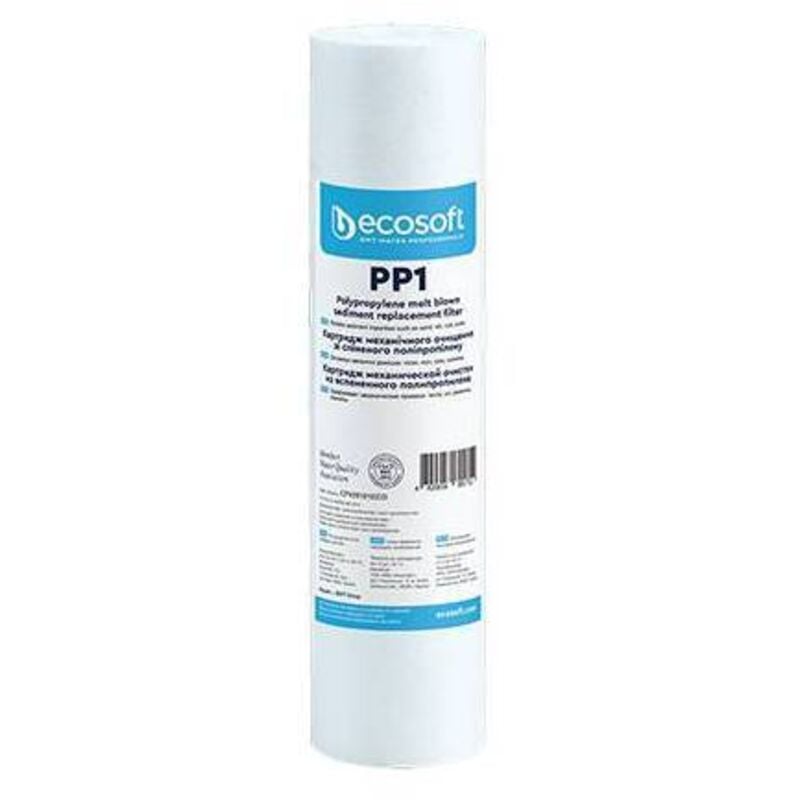 foto del prodotto cartuccia filtrante pp 2,5 ecosoft h. 10 micron 20 ecoso