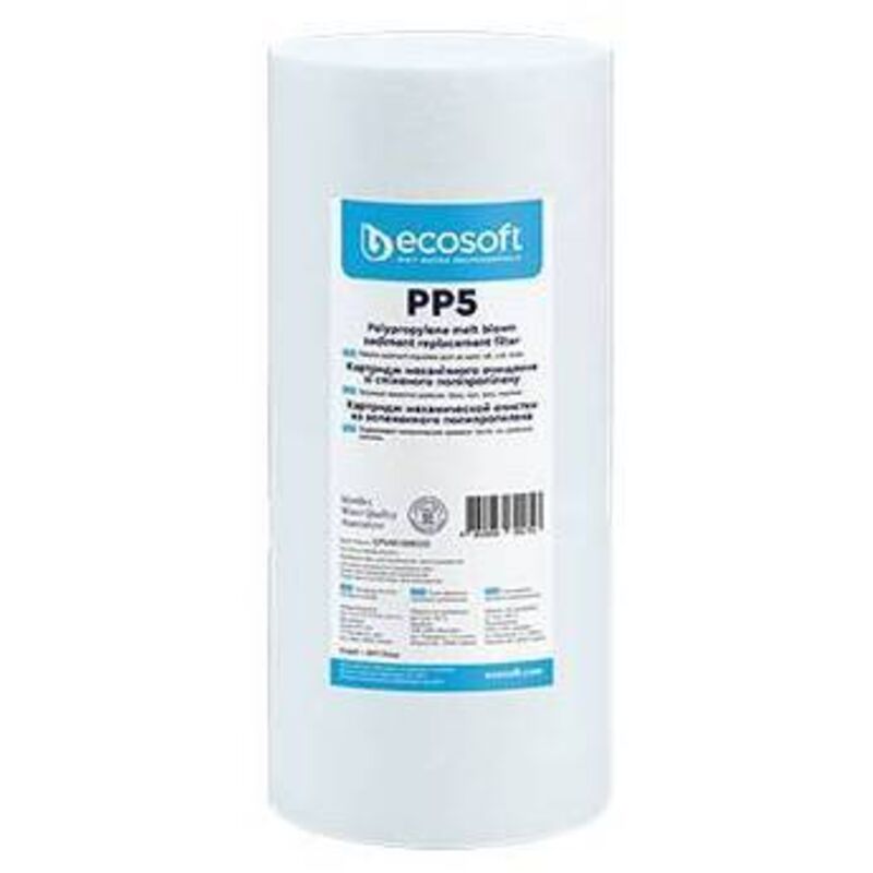 foto del prodotto cartuccia filtrante pp 4,5 ecosoft h. 20 micron 5