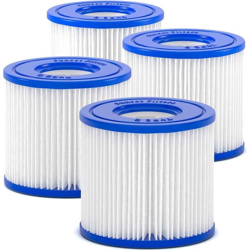 foto del prodotto cartuccia filtrante vi, filtro per vasca idromassaggio compatibile con filtro piscina bestway, per lay z spa, miami, vegas, palm springs, parigi