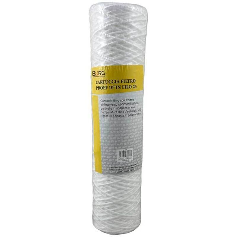 foto del prodotto cartuccia filtro proff 10 in filo 25 cilli 9218365