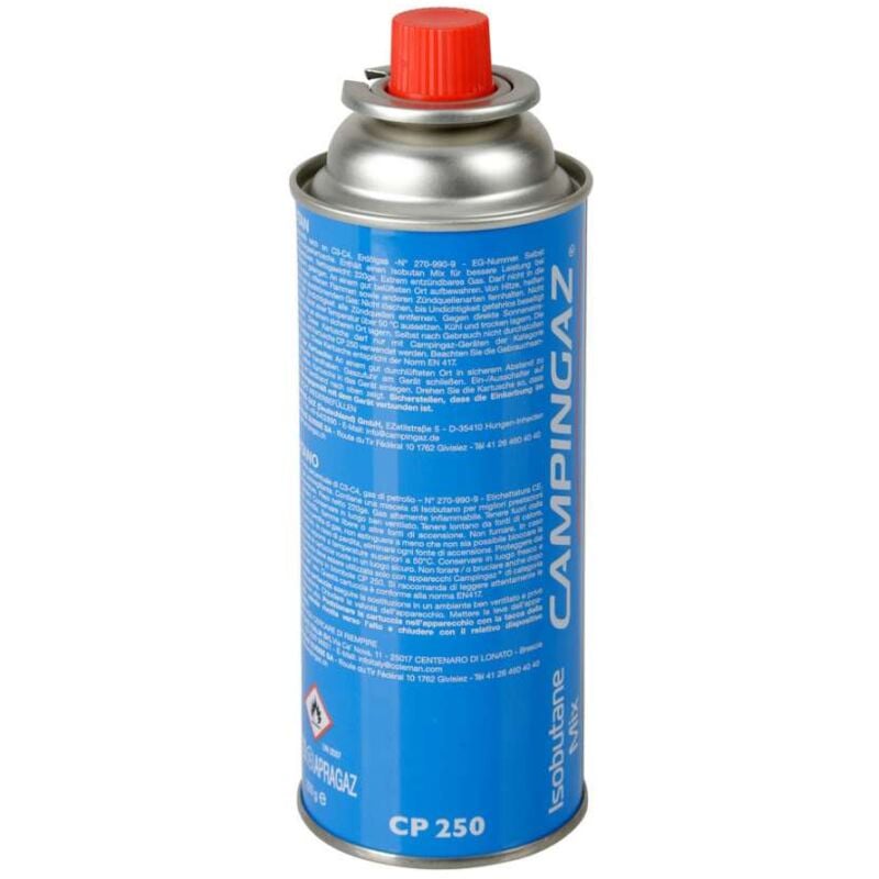 foto del prodotto cartuccia gas butano 220g valvola non ricaricabile campingaz