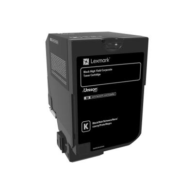 foto del prodotto cartuccia lexmark nero nero 74c2hke 