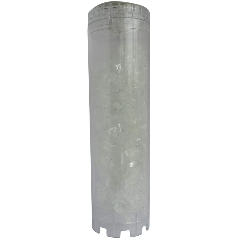 foto del prodotto cartuccia polifosfati inibitore della scala di cristallo formato standard 10 lunghezza 12m aquawater