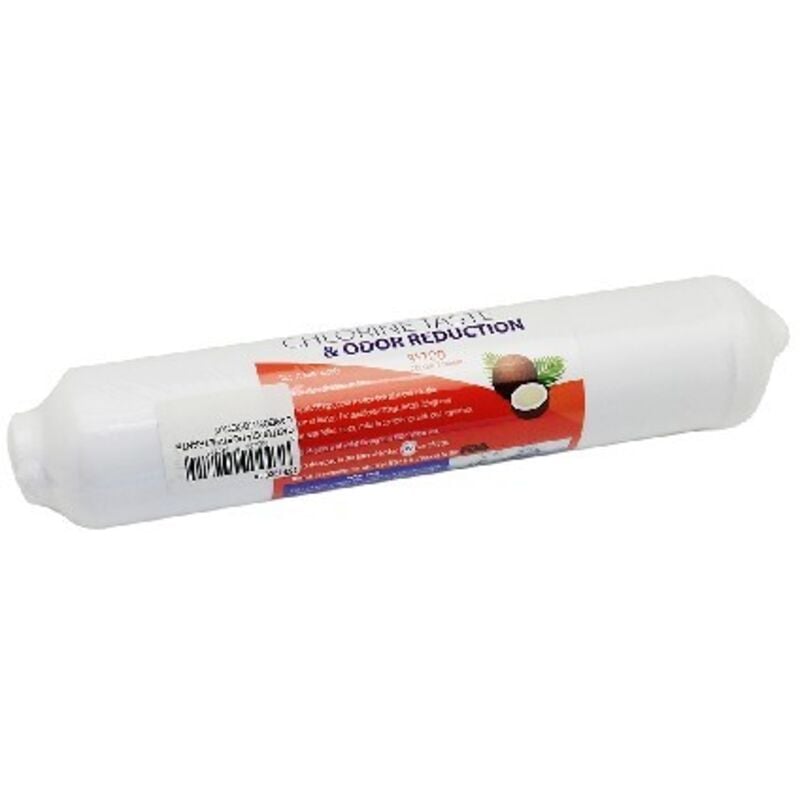 foto del prodotto cartuccia post filtrante carbon coconut h. 10 attacco filettato 1 4