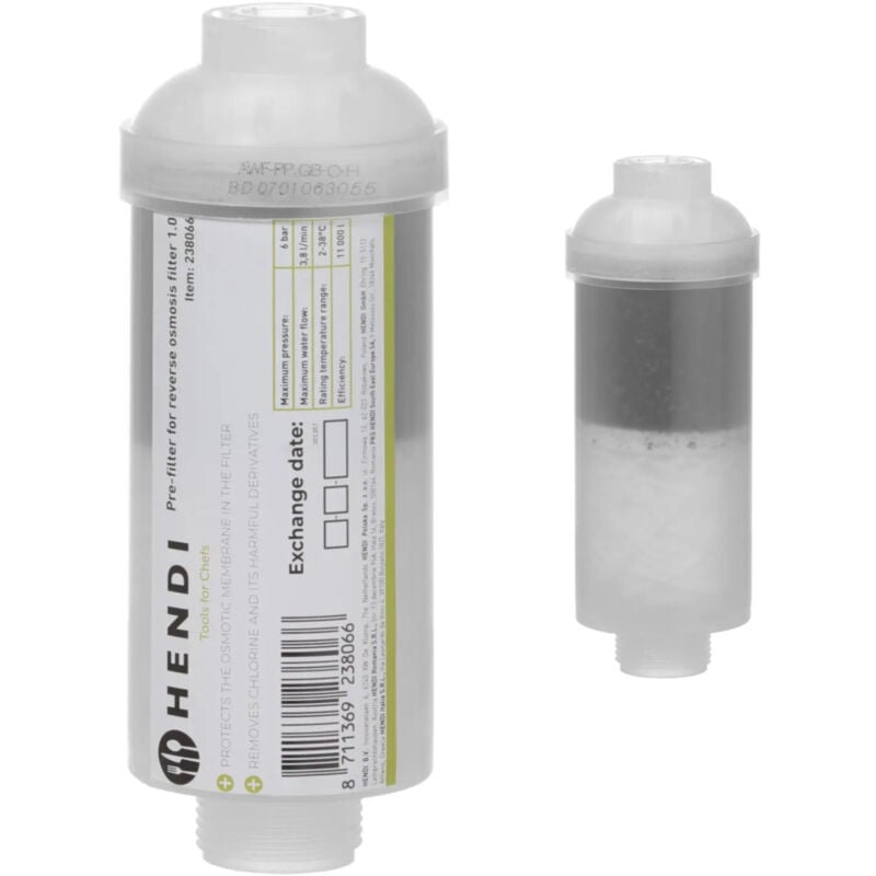 foto del prodotto cartuccia prefiltro per filtro ad osmosi inversa 1.0