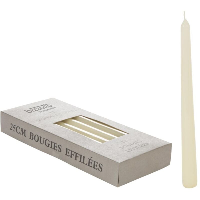 foto del prodotto casa candela lux crema conica h25 set 2 pezzi bizzotto bizzotto