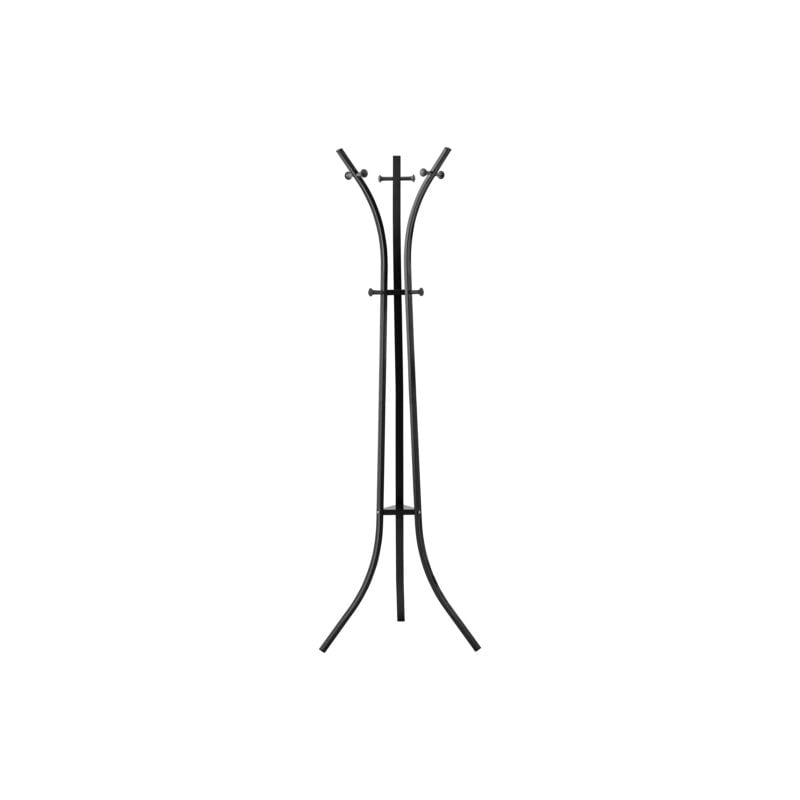 foto del prodotto casa collection appendiabiti reed in metallo colore grigio scuro, 40x59x184 cm