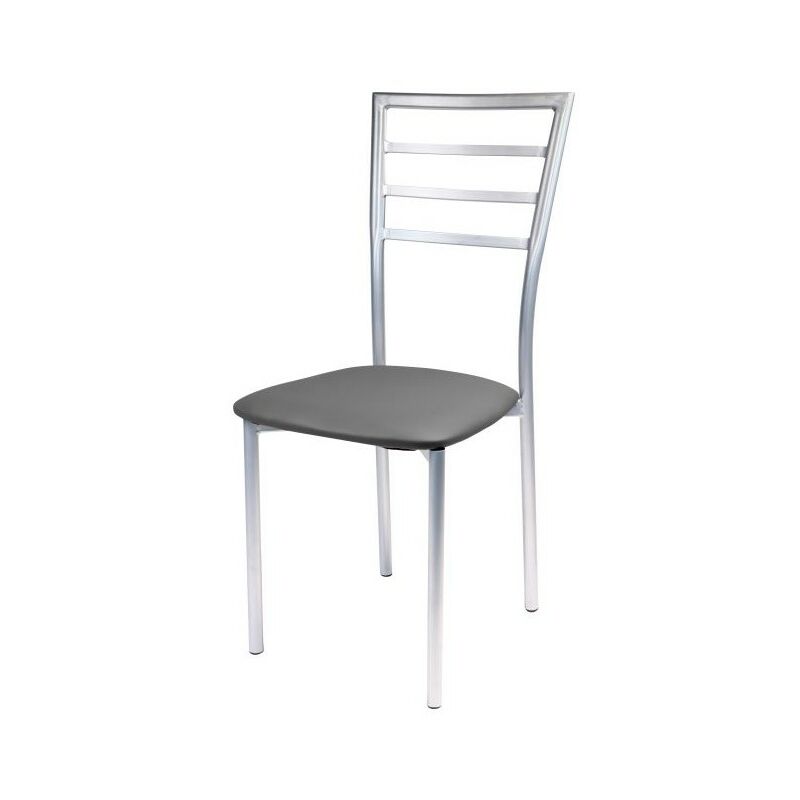 foto del prodotto casa collection - sedia viola in pvc colore grigio.