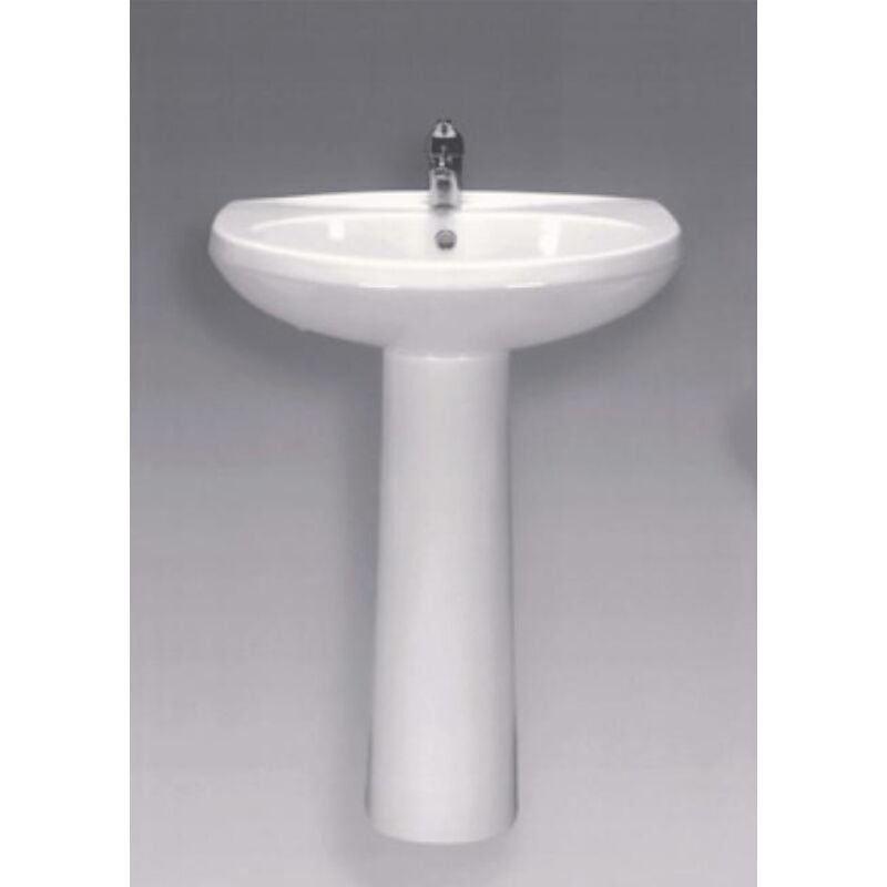 foto del prodotto casa colonna per lavabo universale mirto bianco ceramiche affatato