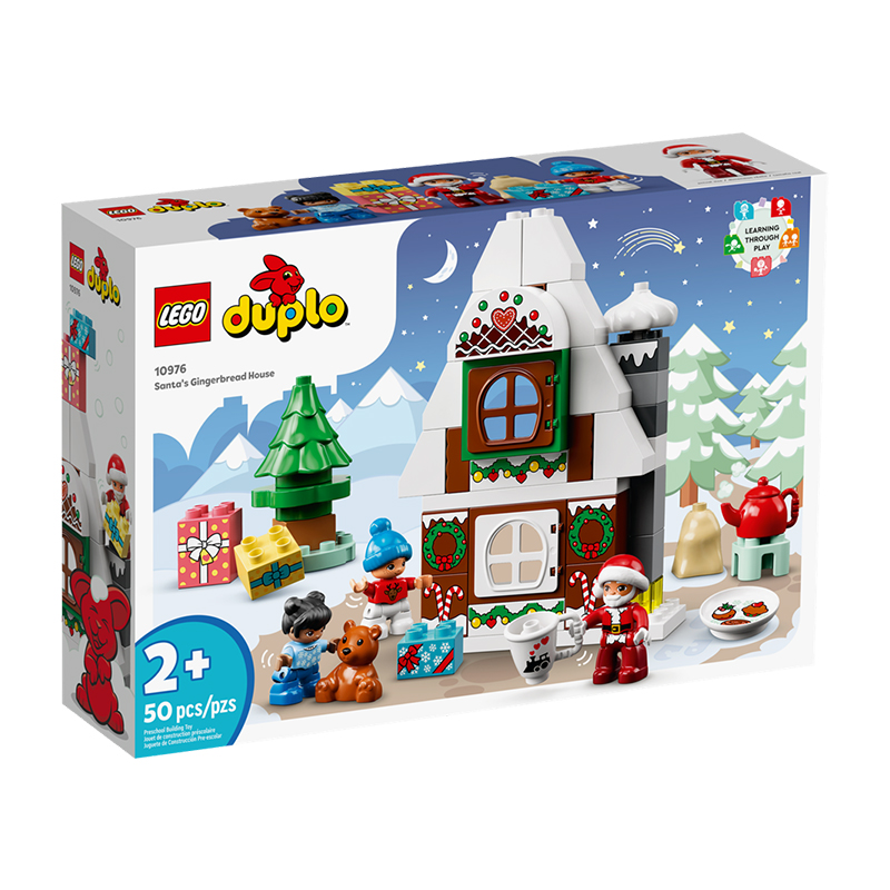 foto del prodotto casa di pan di zenzero di babbo natale