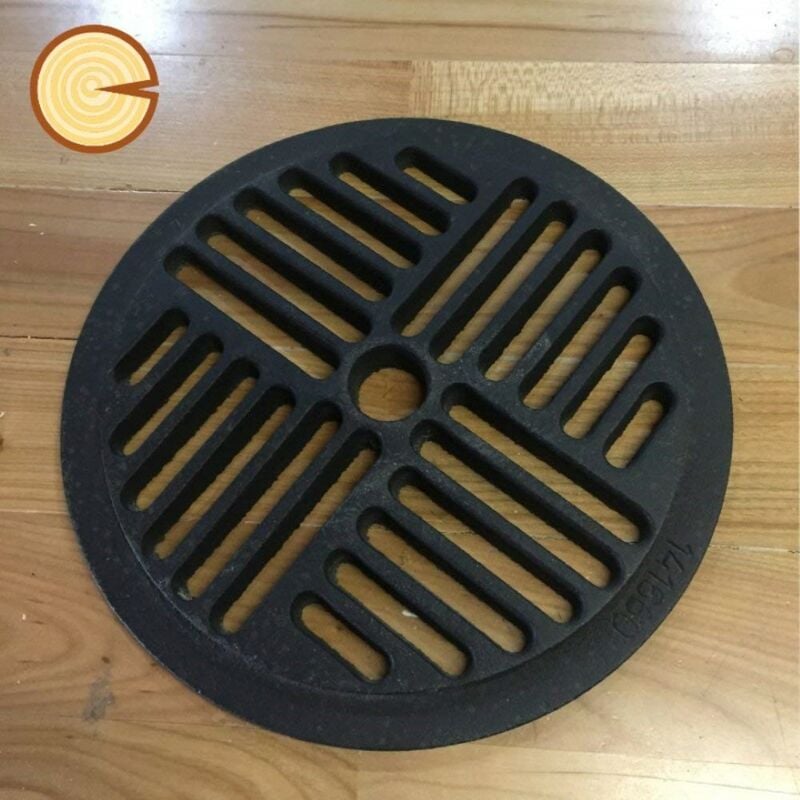foto del prodotto casa - griglia per cenere in ghisa rotonda diametro 235 per acquatondo - edilkamin