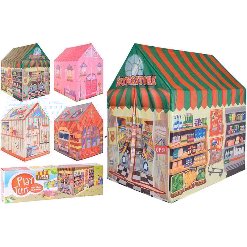foto del prodotto casa in tessuto per bambini 95x72x102cm modelli assortiti