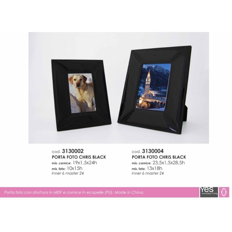 foto del prodotto casa porta foto chris black 13x18bizzotto set 5 pezzi bizzotto andrea
