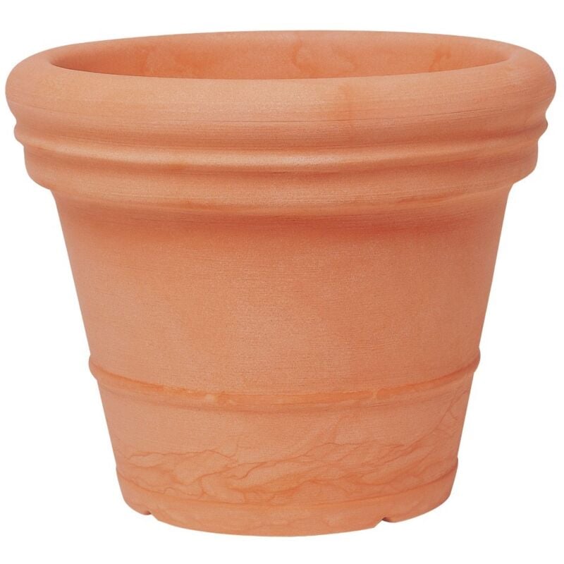 foto del prodotto casa vaso econticotto tondo liscio diametro 45 impruneta arca