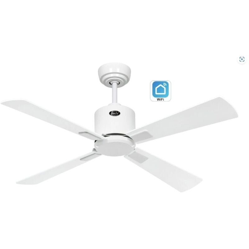 foto del prodotto casafan eco neo iii 103, ventilatore wifi senza luce, corpo bianco,