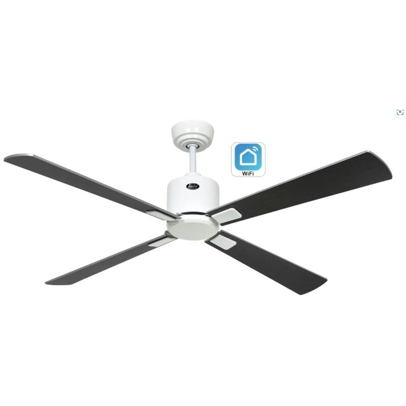 foto del prodotto casafan eco neo iii 132, ventilatore bianco wifi senza luce