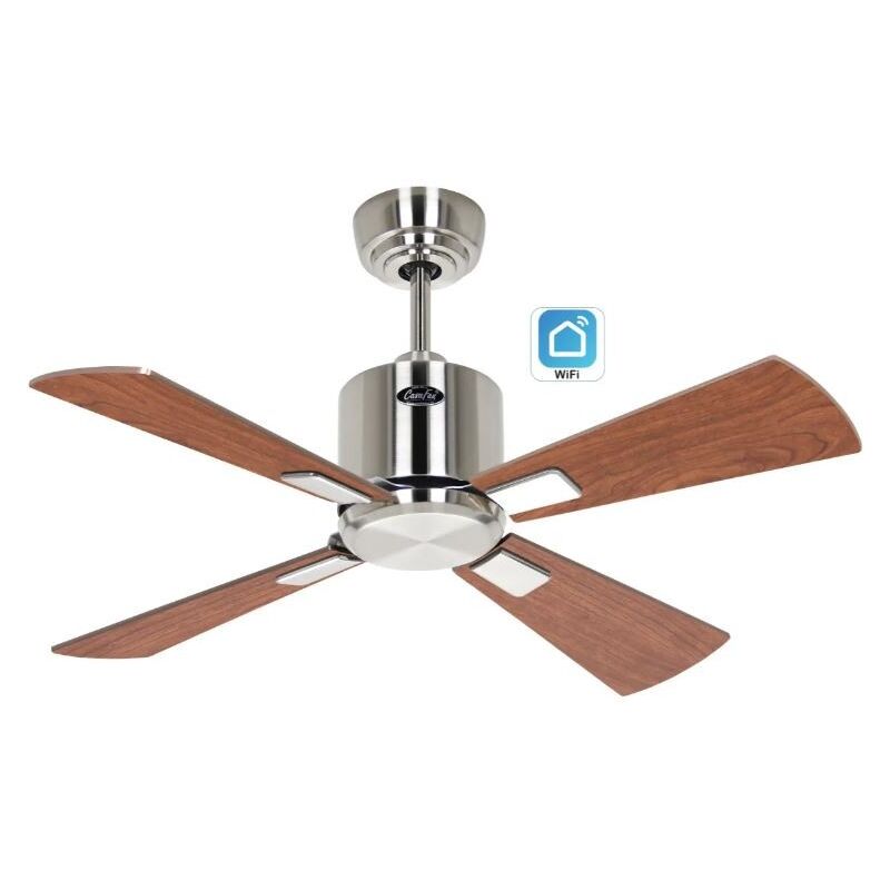 foto del prodotto casafan eco neo iii 92, ventilatore wifi senza luce, corpo in acciaio