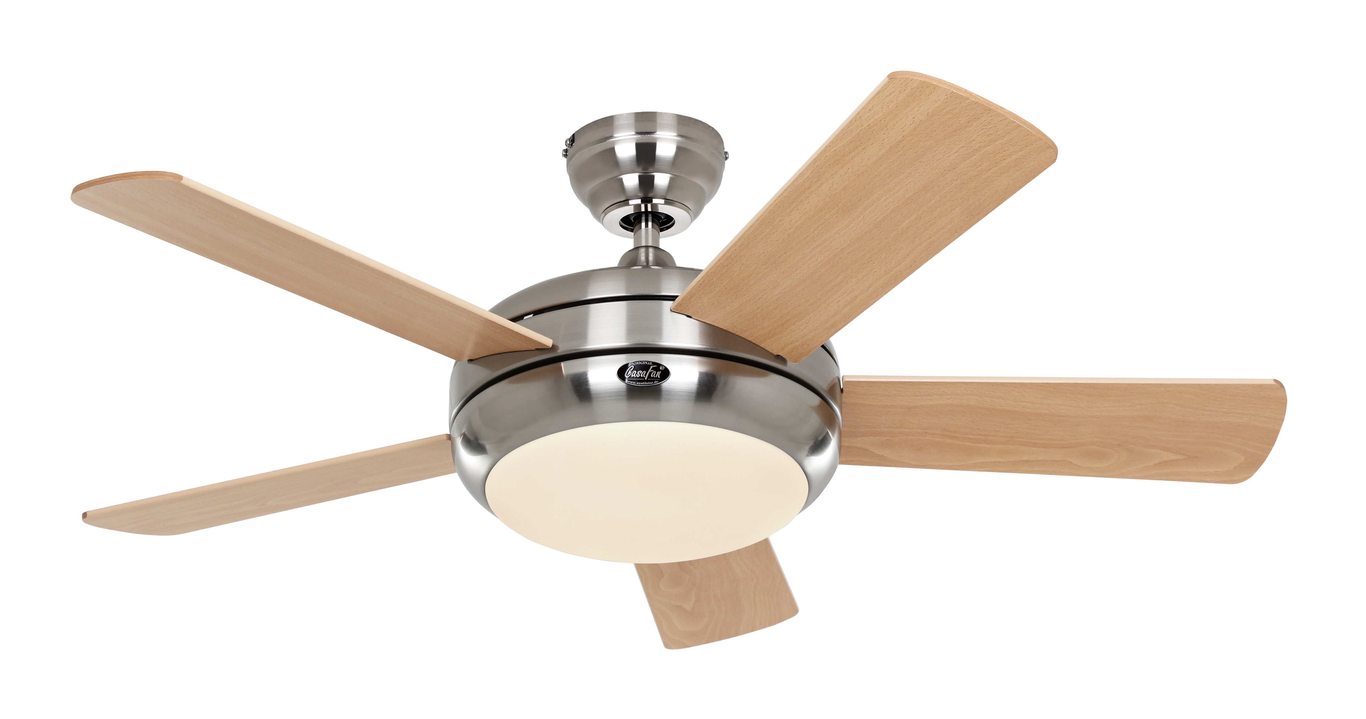foto del prodotto casafan titanium 105, ventilatore con luce