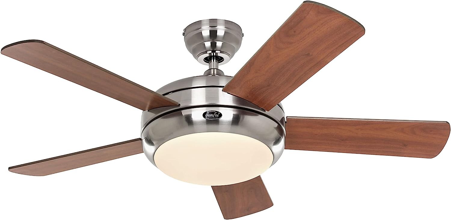foto del prodotto casafan titanium 105, ventilatore con luce