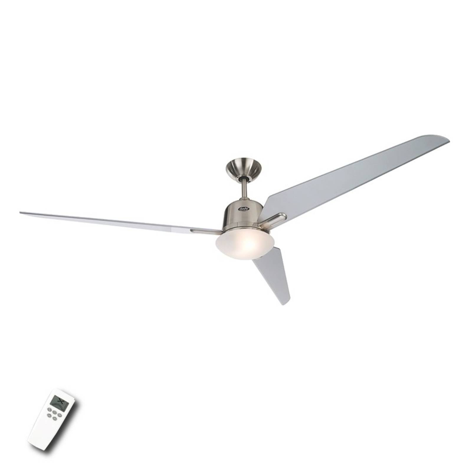 foto del prodotto casafan ventilatore a pale eco aviatos argento 162 cm
