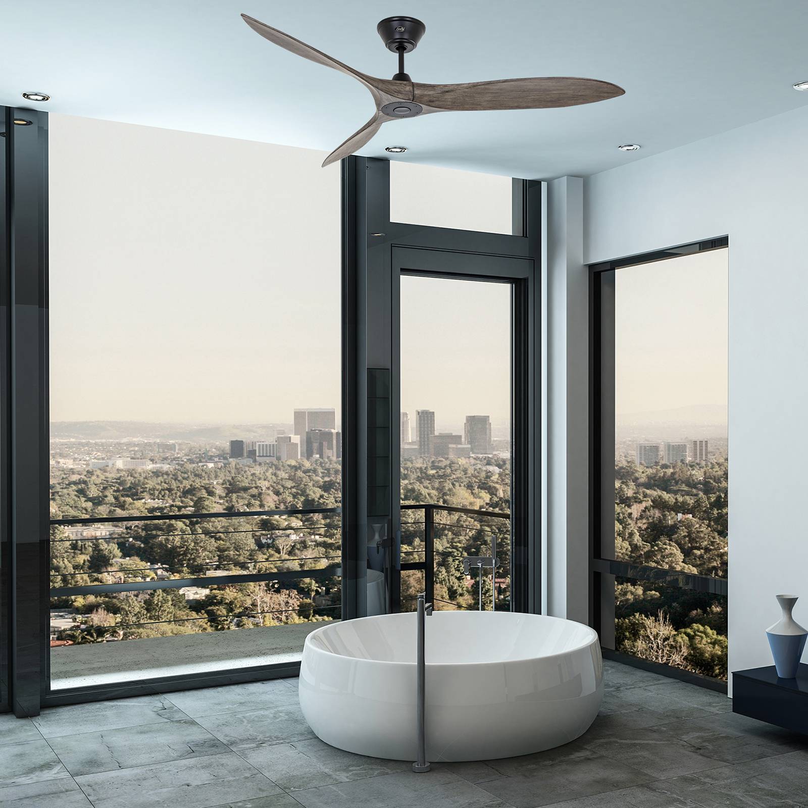 foto del prodotto casafan ventilatore eco airscrew 152 cm nero