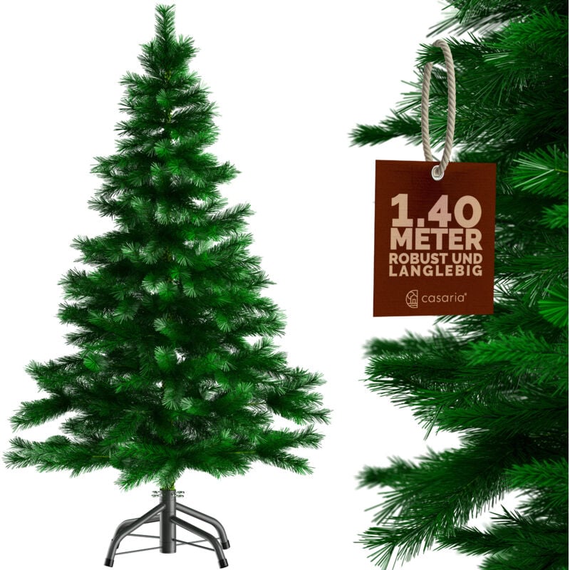 foto del prodotto casaria - albero di natale abete di natale pino artificiale 140 150 180 240 cm mix 140cm