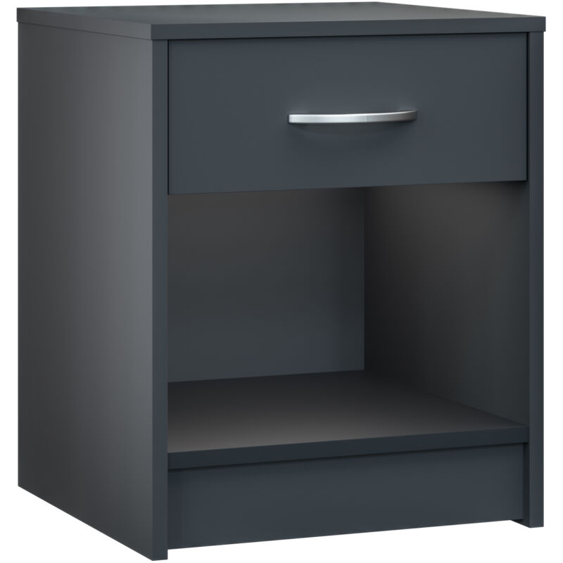 foto del prodotto casaria comodino con cassetto 50x40x35cm 50cm camera da letto altezza comfort legno tavolino da notte anthrazit de 