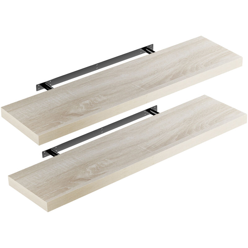 foto del prodotto casaria set di 2 mensole sospese 2er set eiche de , 90cm de 