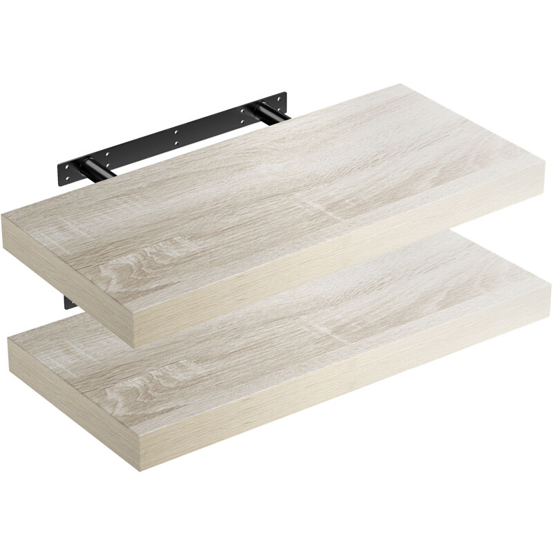 foto del prodotto casaria set di 2 mensole sospese 50cm de , 2er set eiche de 