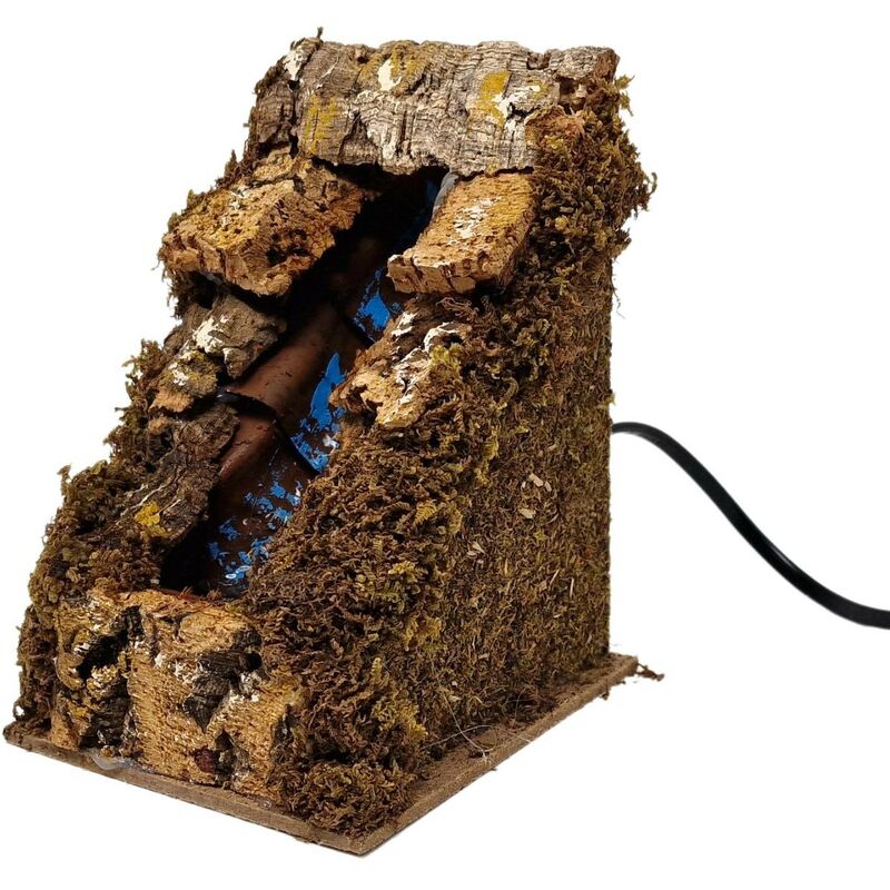 foto del prodotto cascata per presepe con pompa 9,5x12x15 cm rr11630