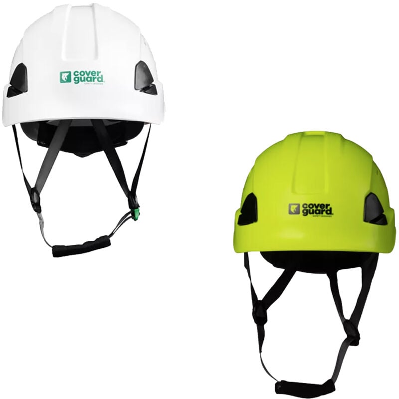 foto del prodotto casco antinfortunistico coverguard altai wind white